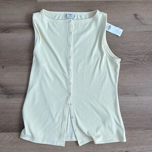 Abercrombie Yellow Tank Top Blouse